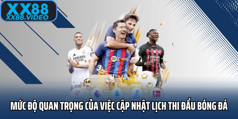 Mức độ quan trọng của việc cập nhật lịch thi đấu bóng đá